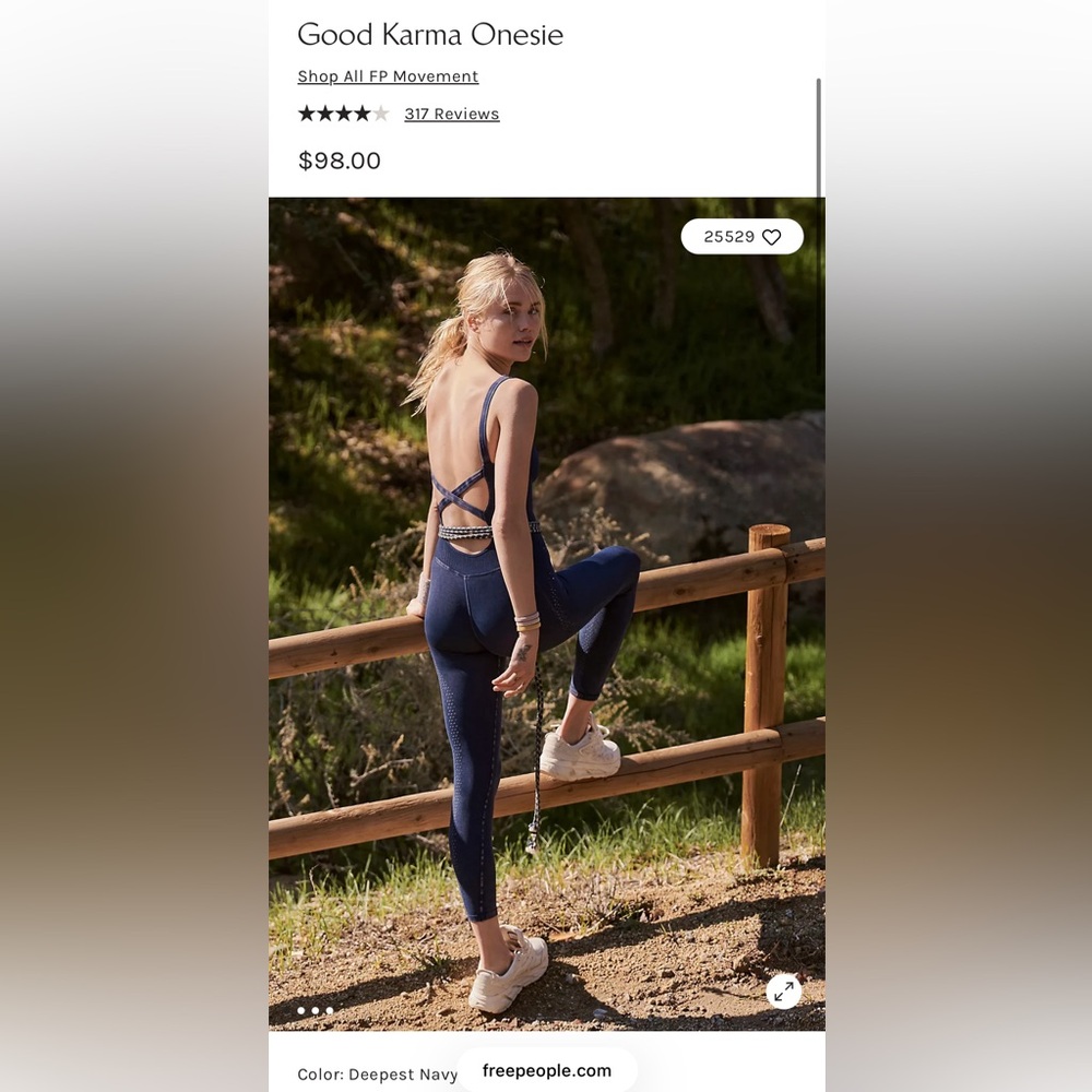 FP Movement Good Karma Onesie